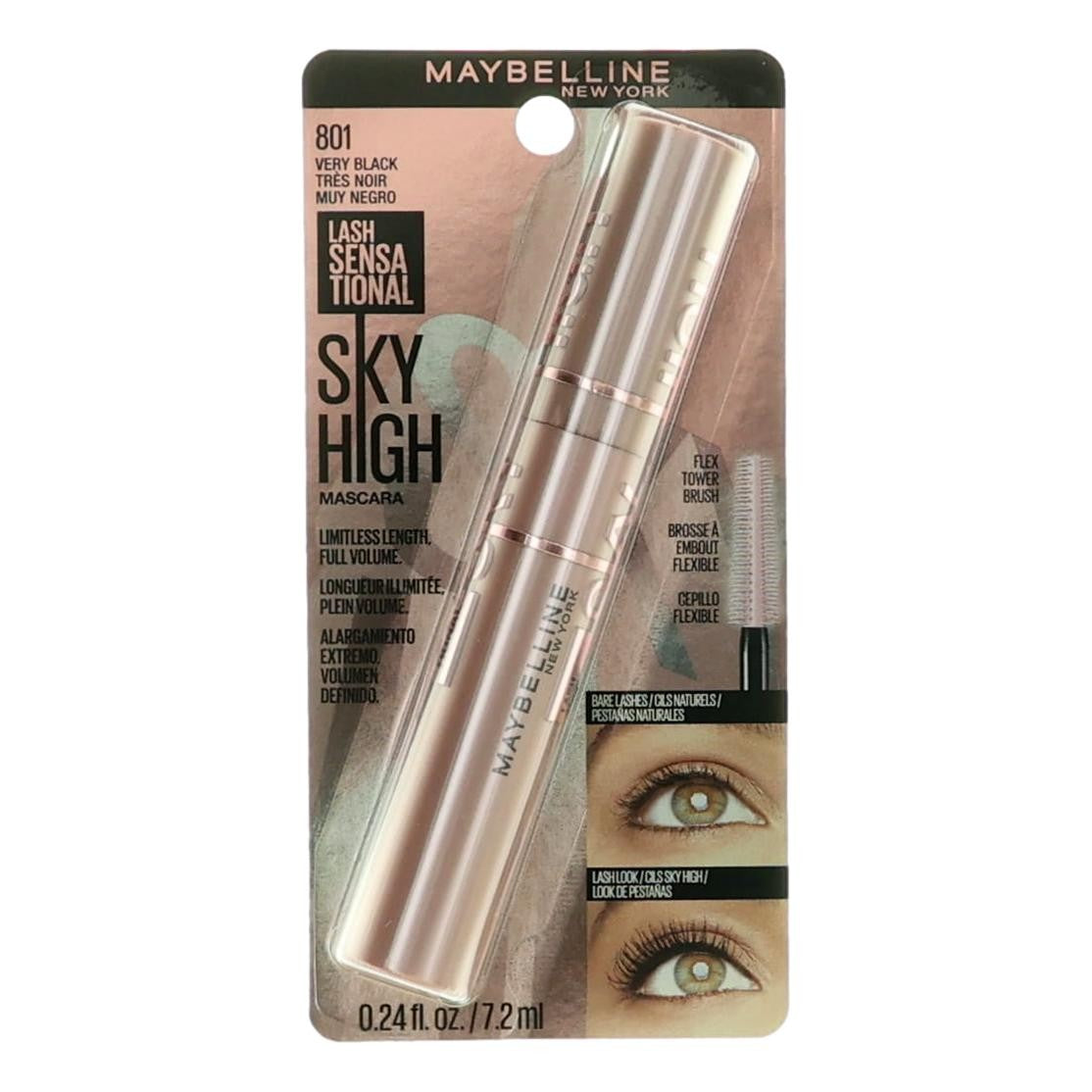 Photo of Maybelline Lash Sensational Sky High, .24oz Mascara - 801 Very Black